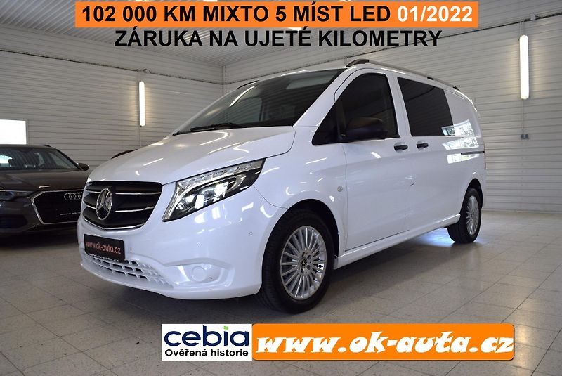 Mercedes-Benz Vito 114 CDI MIXTO LED 5 MÍST  - fotografie inzerátu