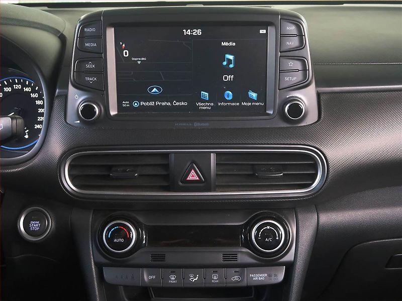 Hyundai Kona (2019) 1.0 T-GDI, Kůže, Navi - fotka 12 z 16