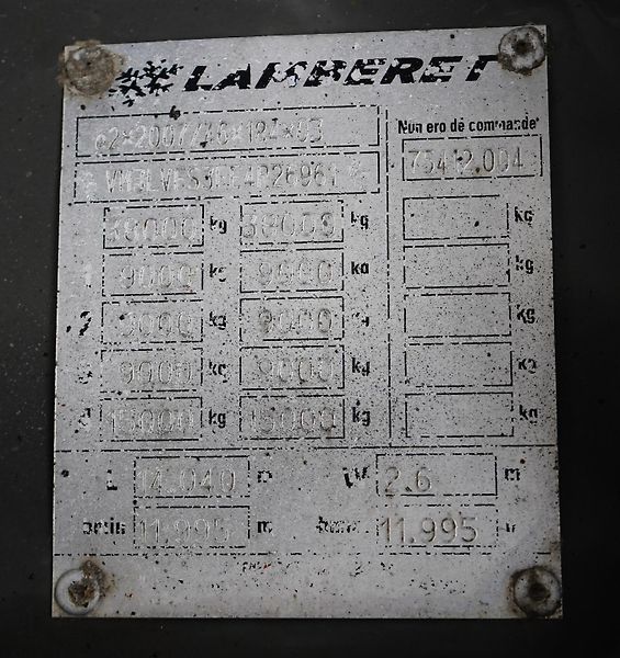 Lamberet (2014) CHŁODNIA / CARRIER VECTOR 1950 - fotka 11 z 26