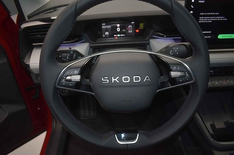 Epiq, nový malý typ elektromobilu automobilky Škoda, při své premiéře v Curychu.
