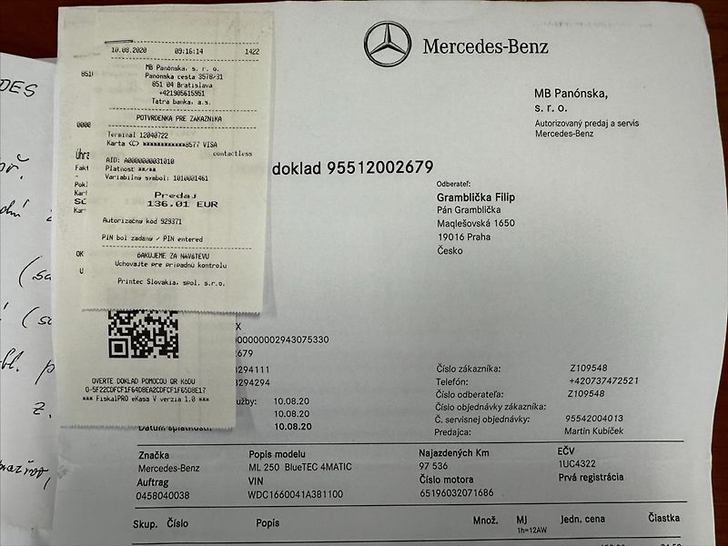Mercedes-Benz Třídy M 2,2 ML 250CDI 150kW - fotka 43 z 46