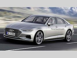 Neoficiální ilustrace nového Audi A6.