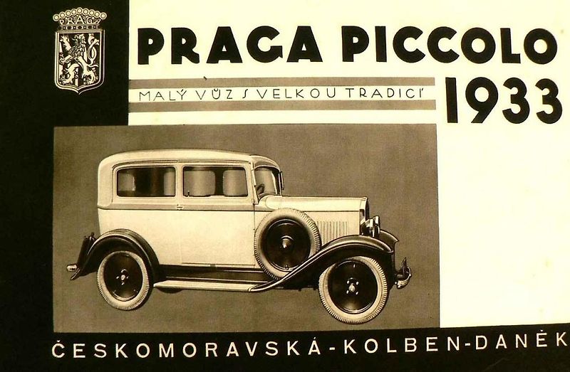 Různé provedení vozu Praga Piccolo v původních prostorách Muzea Praga ve Zbuzanech