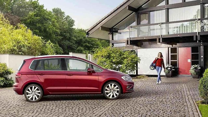 Volkswagen Golf Sportsvan.