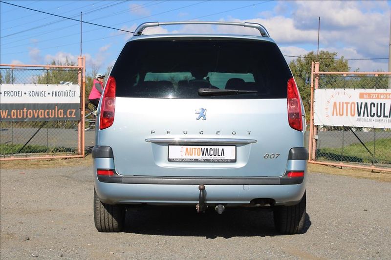 Peugeot 807 2,2 HDi  1.maj., ČR, TAŽNÉ - fotka 6 z 28