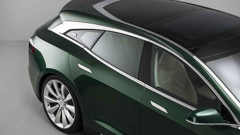 Tesla Model S „Shooting Brake“ od RemetzCar.