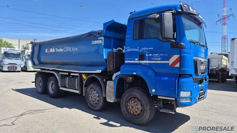 MAN TGS 35.440 8x8 E5 sklápěč 21m3 - fotka 1 z 11