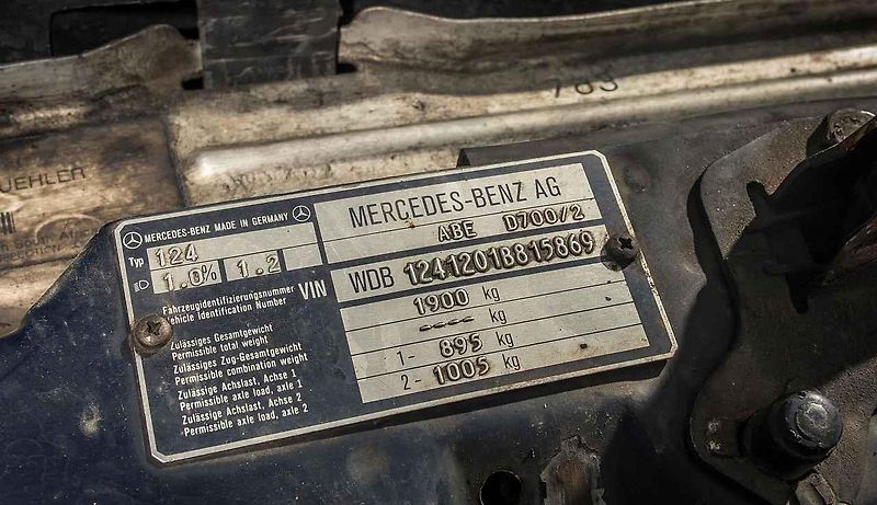 Mercedes-Benz třídy E s milionem najetých kilometrů.
