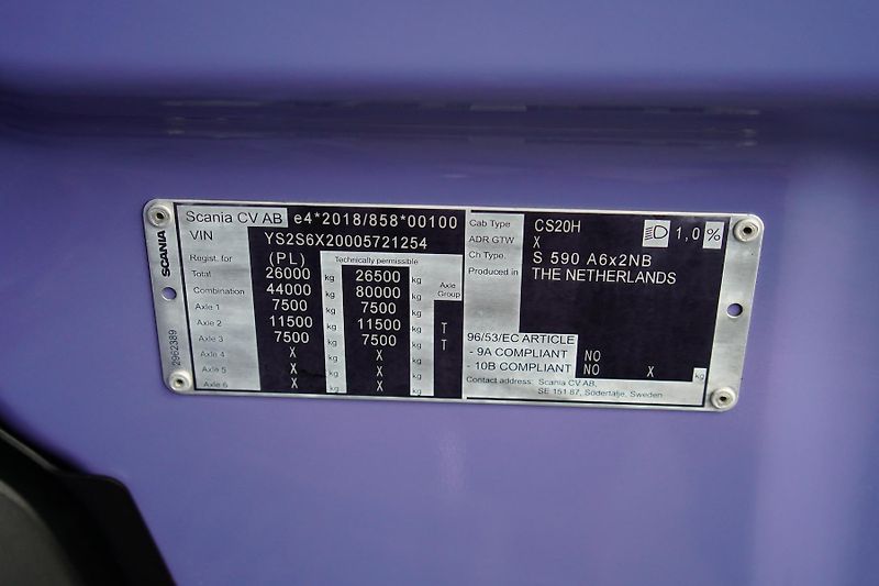 Scania (2023) S 590 / V 8 / E 6 / ACC / BOOG - fotka 12 z 51