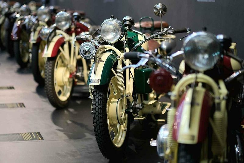 Výstava 30 motocyklů Čechie-Böhmerland
