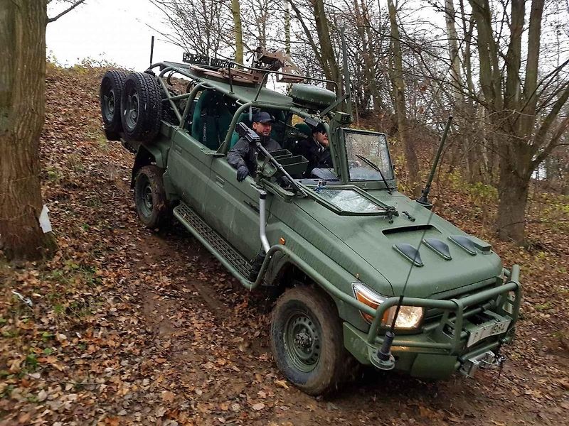 LRPV Gepard v akci