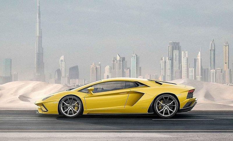 Lamborghini Aventador LP750-4 SV.