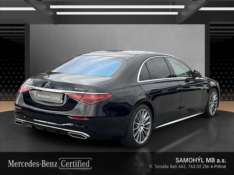 Mercedes-Benz Třídy S S 450d 4MATIC AMG linie - fotka 4 z 12