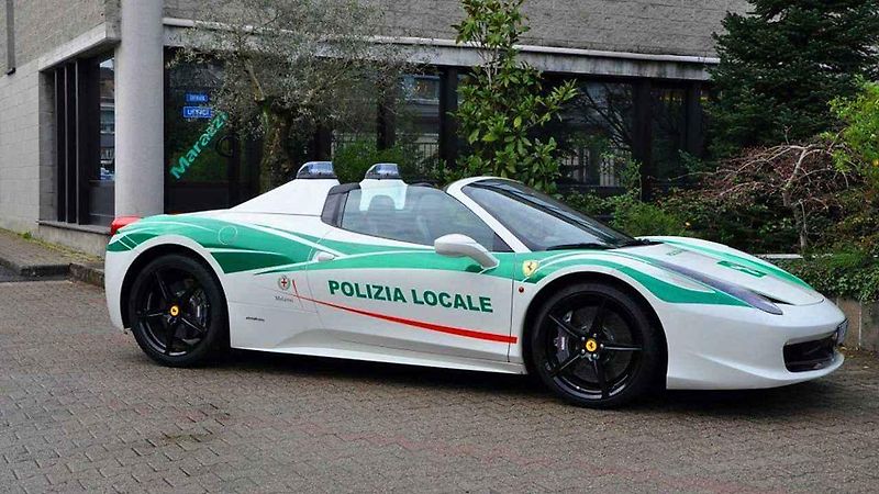 Ferrari 458 Spider.
