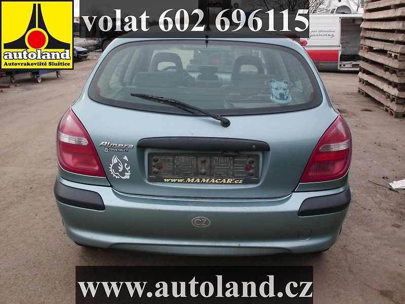 Nissan Almera (2001) VOLAT 602 696115 - fotka 3 z 10