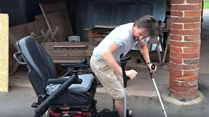Richard Hammond si pořídil nový dopravní prostředek.