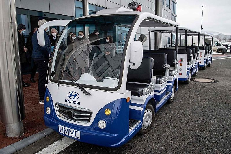 Automobilka Hyundai v Nošovicích, leden 2022.