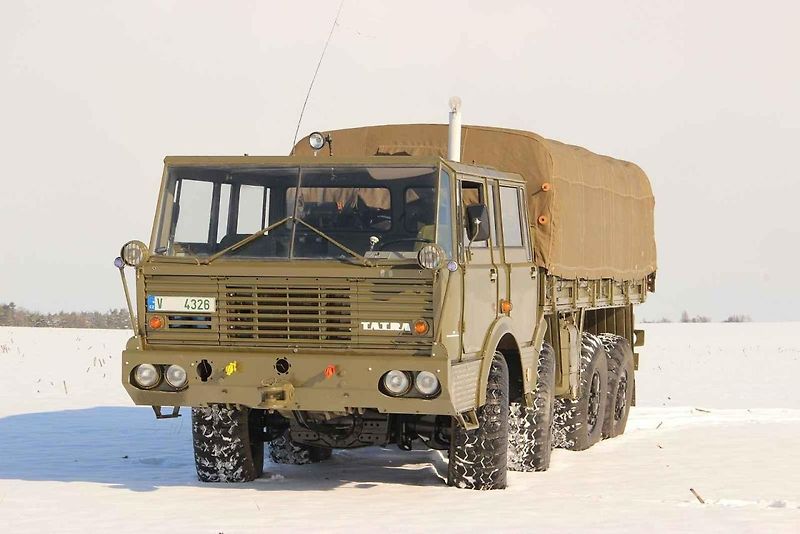 Tatra 813 ze sbírky Antonína Slezáka