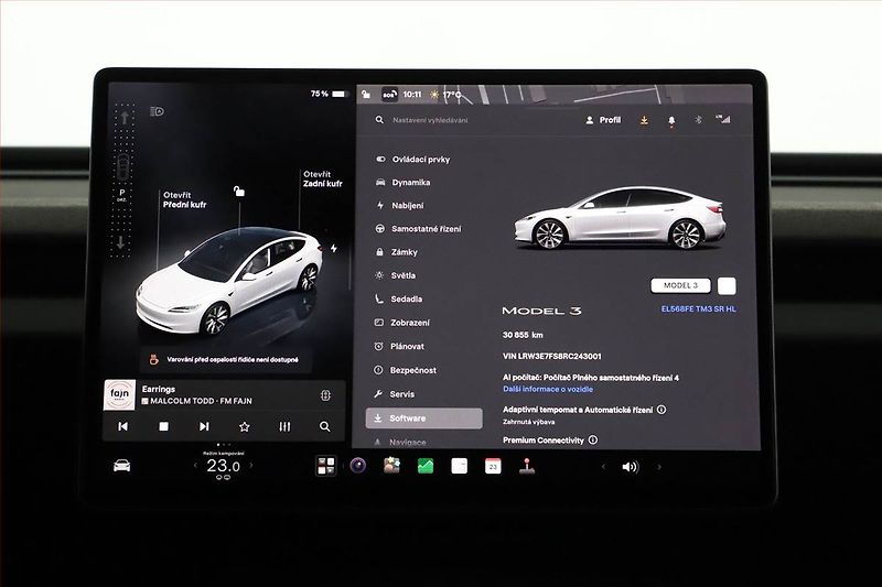 Tesla Model 3 (2024) Standard Range LFP, SoH 96% - fotka 15 z 26