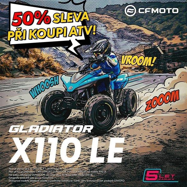 CFMOTO Gladiator X110 (2026) LE - fotka 6 z 20
