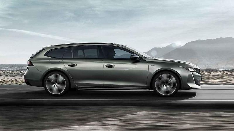 Peugeot 508 SW.