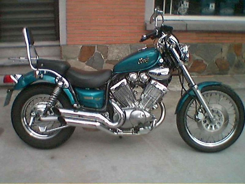 Japonské motocykly Yamaha Virago patřily mezi oblíbené. Na snímku je model XV1100.
