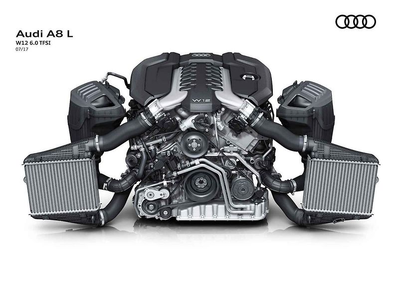 Audi A8L W12.