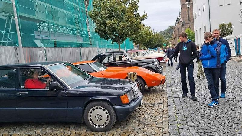 Podzimní sraz veteránů v Kralupech nad Vltavou.