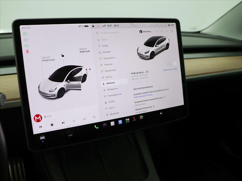 Tesla Model 3 Long Range 79kWh AWD sOH 90,3% - fotka 18 z 28