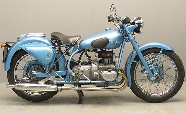 Douglas T 35 Mark IV z roku 1950., zdroj: Wikimedia Commons, Yesterdays Antique Motorcycles, CC BY-SA 4.0