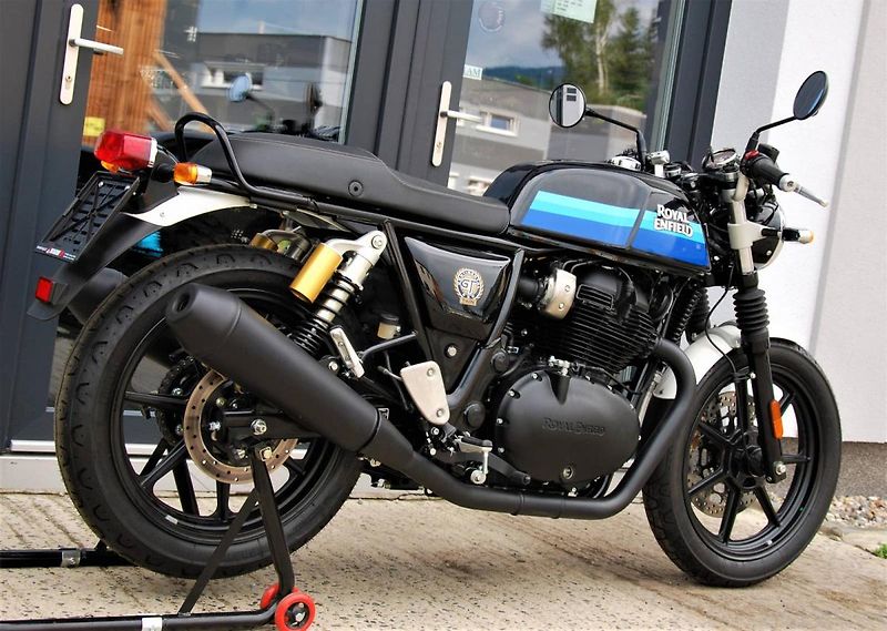 Royal Enfield Continental GT 650 (2026) Twin BLACK-BLUE - fotka 3 z 25