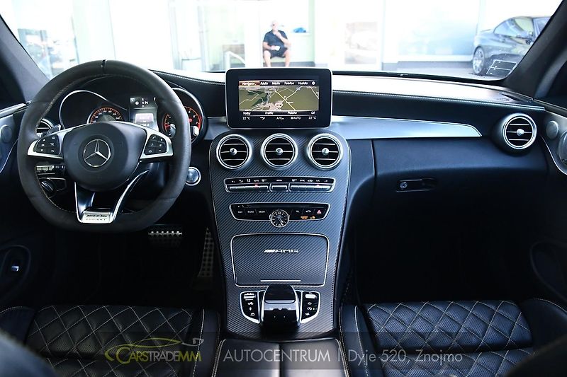 Mercedes-Benz Třídy C AMG C 63 S 4M KERAMIKY PANOR.  - fotka 17 z 47