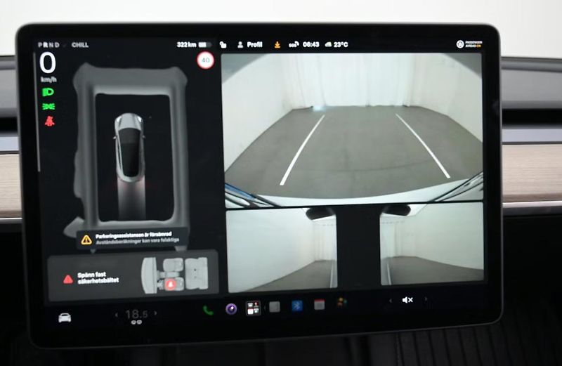 Tesla Model 3 LR AWD SoH 92% FSD - fotka 14 z 24