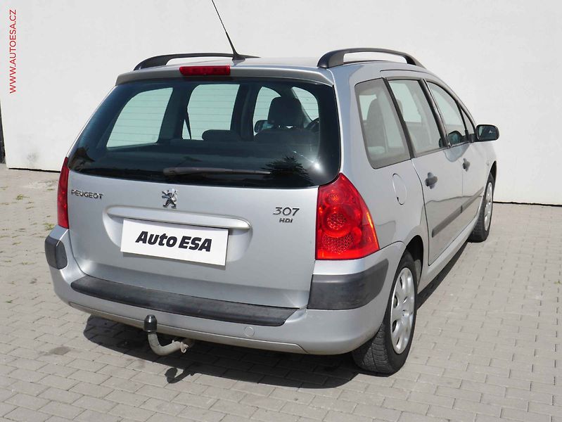 Peugeot 307 (2006) 1.6 HDI, AC, tažné - fotka 4 z 16