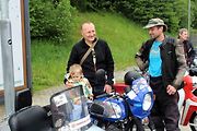 Na Centrální parkoviště P1 ve Skiareálu Ještěd se sjelo přes sedm desítek účastníků.
