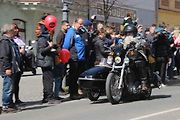 V Příbrami se sjela historická auta a motorky v rámci tradiční akce Česká Route 66.