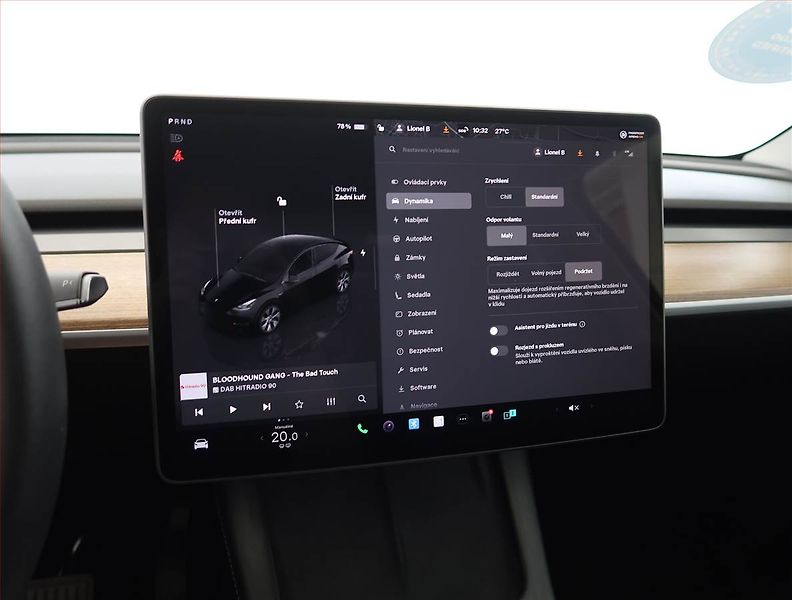 Tesla Model Y (2023) Long Range AWD 79kWh, SoH 95% - fotka 20 z 33