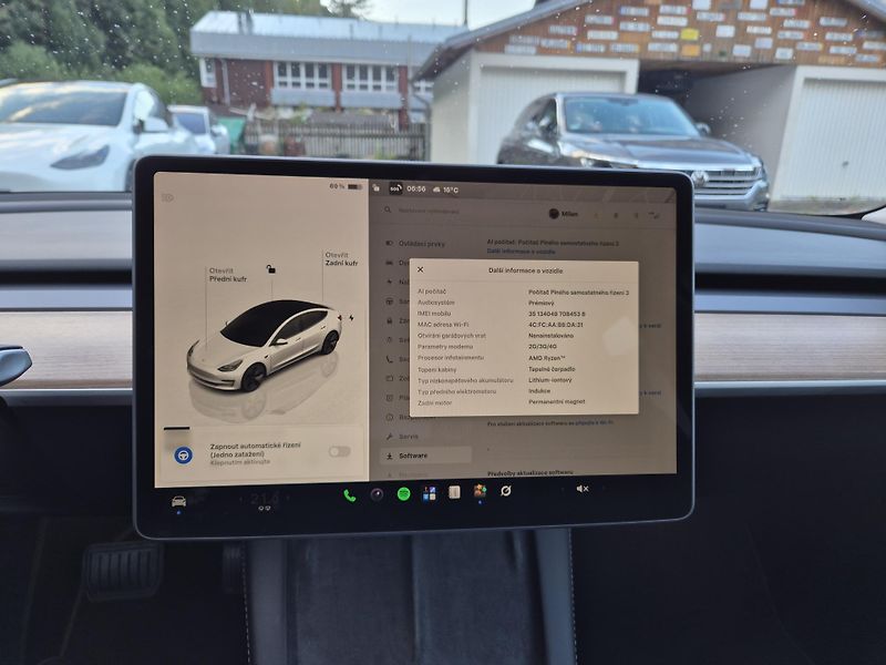 Tesla Model 3 LONG RANGE DUAL MOTOR SOH 96% - fotka 35 z 48