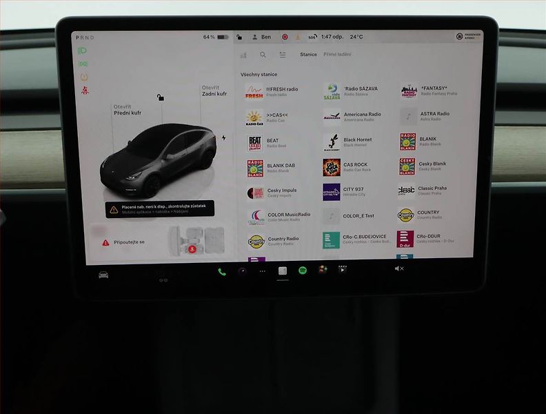 Tesla Model Y (2023) Long Range AWD 79kWh, SoH 91% - fotka 12 z 23