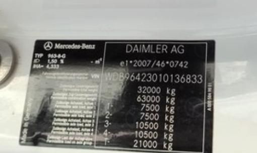 Mercedes-Benz (2017) Arocs 3243 8x4 Bordmatik EURO  - fotka 12 z 12