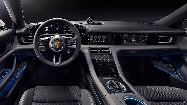 Interiér Porsche Taycan