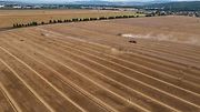 Až sto tun obilí za hodinu dokáže sklidit nový kombajn CR11 firmy New Holland.