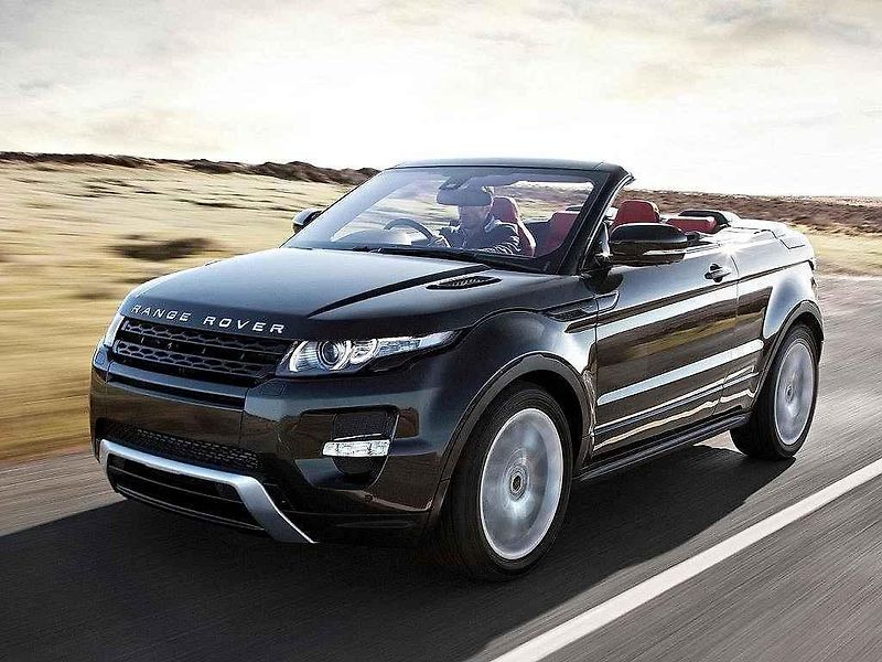 Range Rover Evoque Convertible.