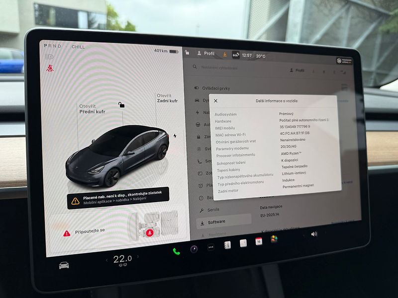 Tesla Model 3 REZERVACE - fotka 26 z 41