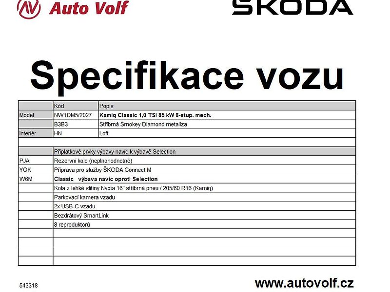 Škoda Scala Classic 1,0TSI 85kW - fotka 2 z 13