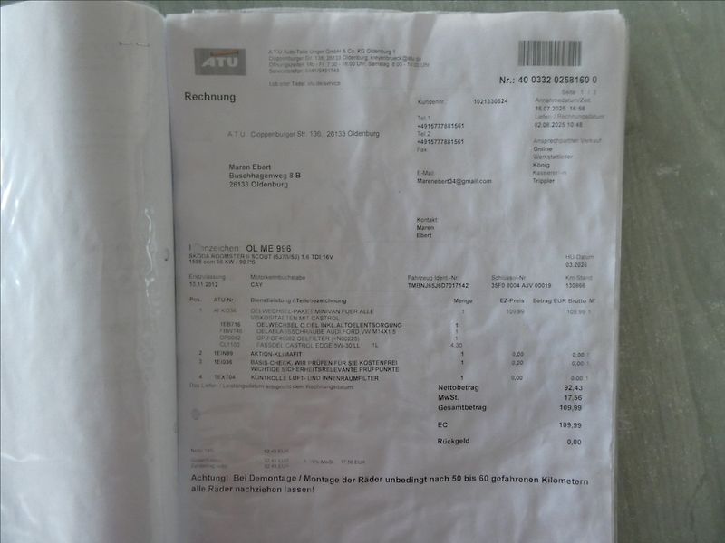 Škoda Roomster 1,6 TDi 66kW auto klima,servis - fotka 46 z 55