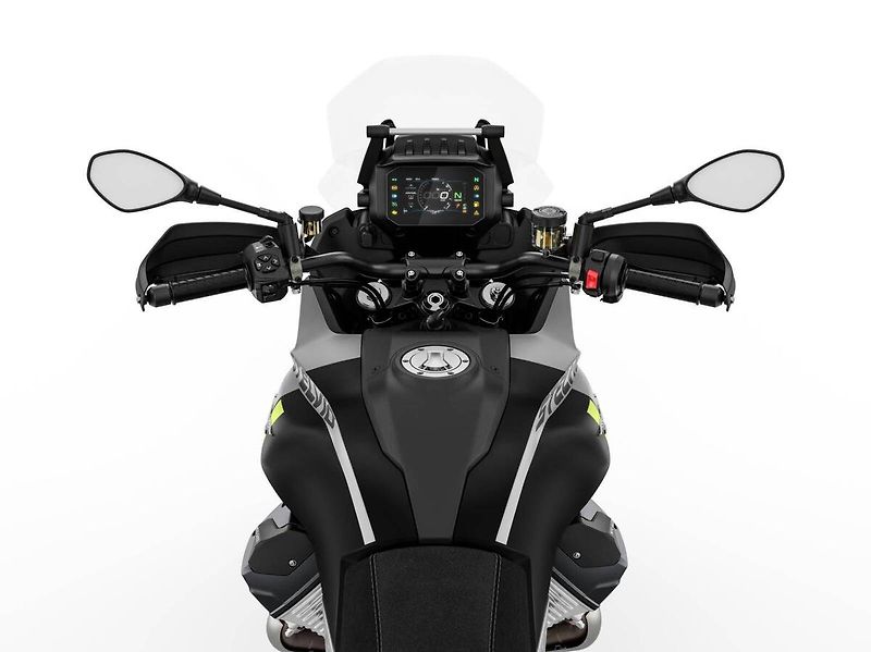 Moto Guzzi V 100 Stelvio (2024) Stelvio V100 PPF Nero Vulcano - fotka 9 z 10