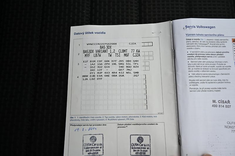 Volkswagen Golf VII 1.2TSI 77KW POHON ŘEMEN  - fotka 46 z 47