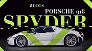 Porsche 918 Spyder.