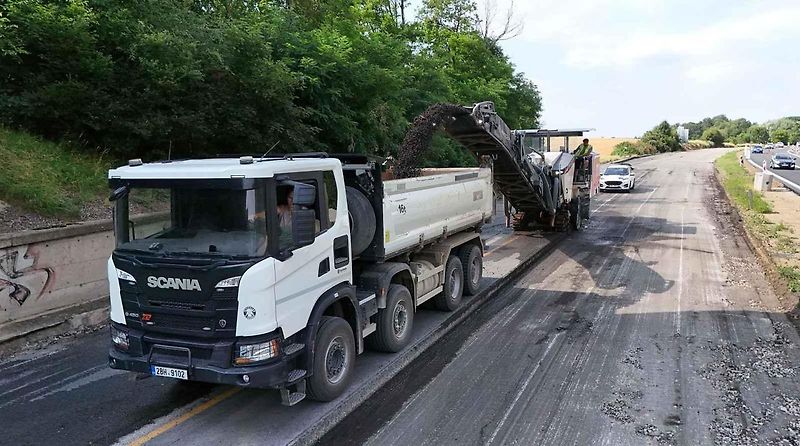Opravy dálnice D46 u Vyškova v těchto dnech finišují.